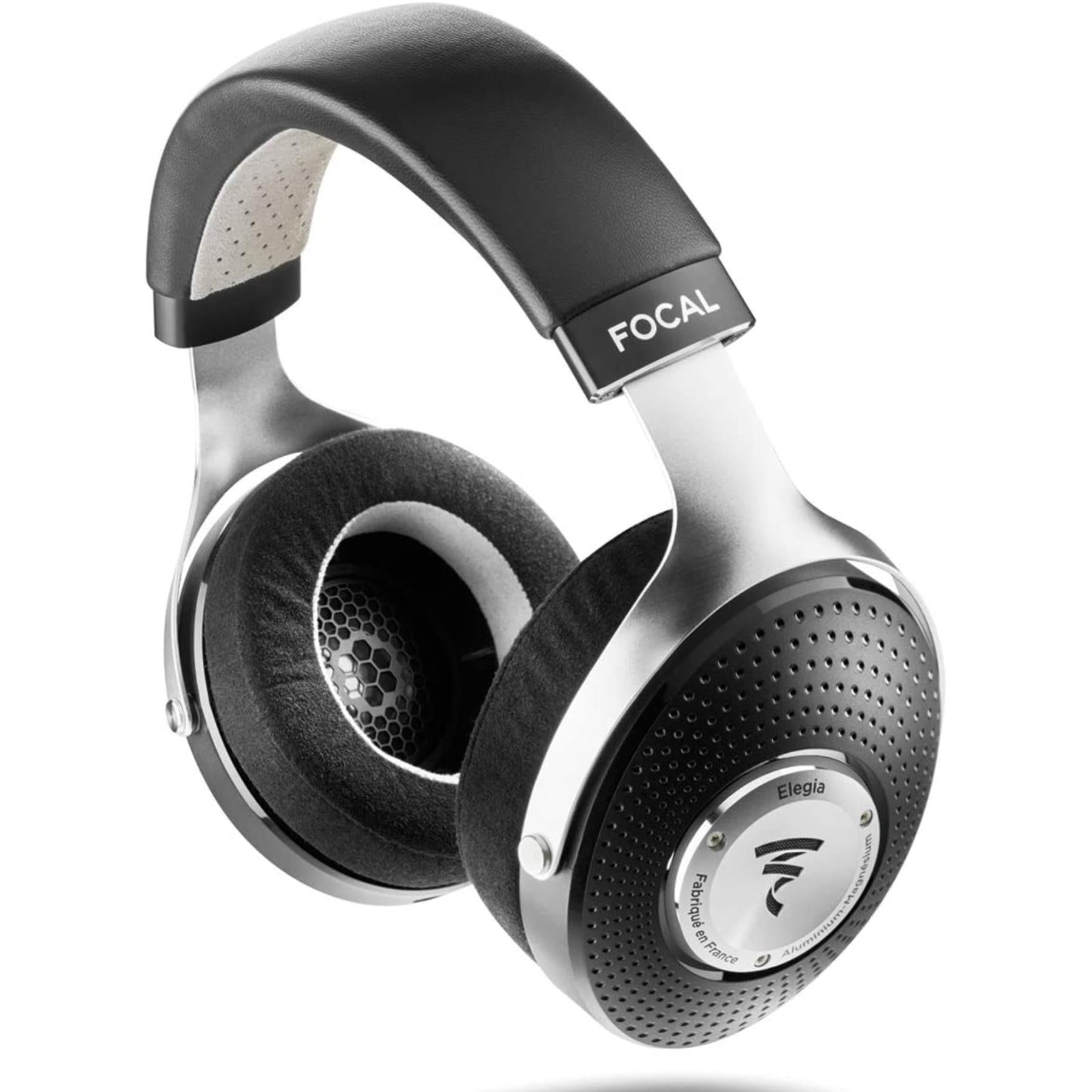 Focal Elegia Circum-Aural Closed-Back Headphones (Black/Silver