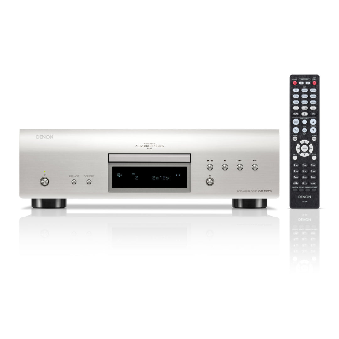 Denon DCD-1700NE CD/SACD Player with Advanced AL32 Processing Plus