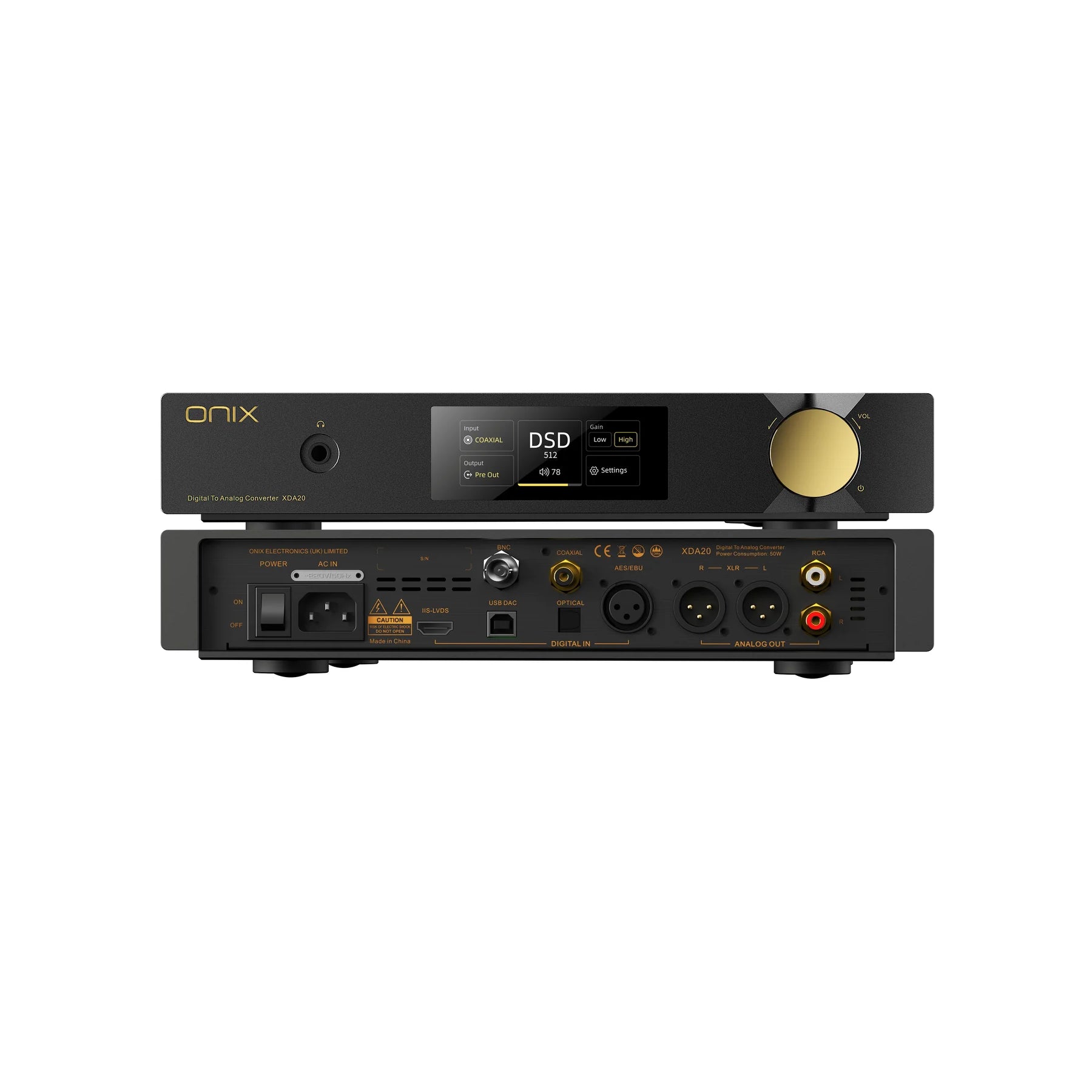 Shanling Onix Zenith XDA20 High-End DAC & Headphone Amp | ListenUp