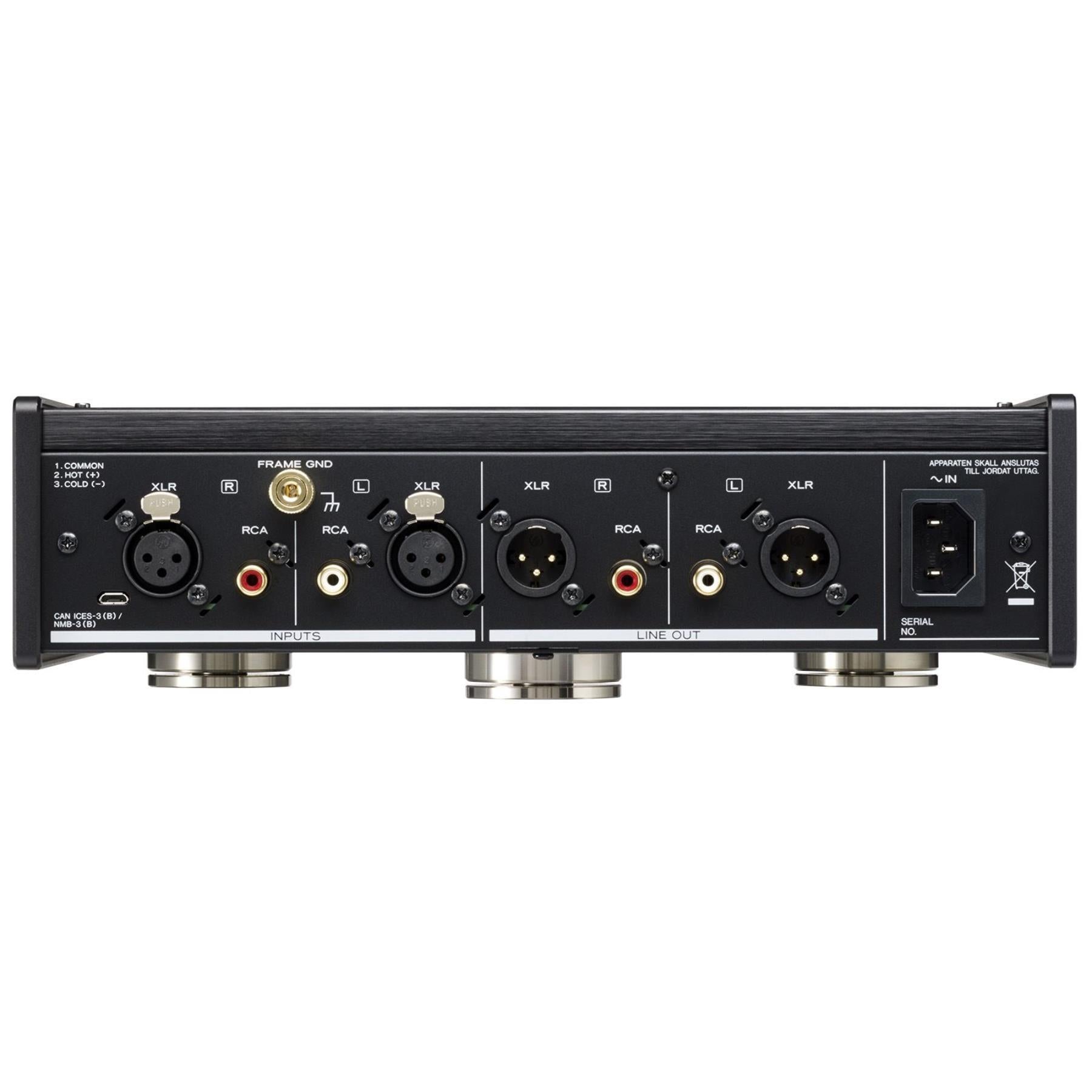 TEAC PE-505 - Fully-balanced Phono Amplifier (Black) | ListenUp