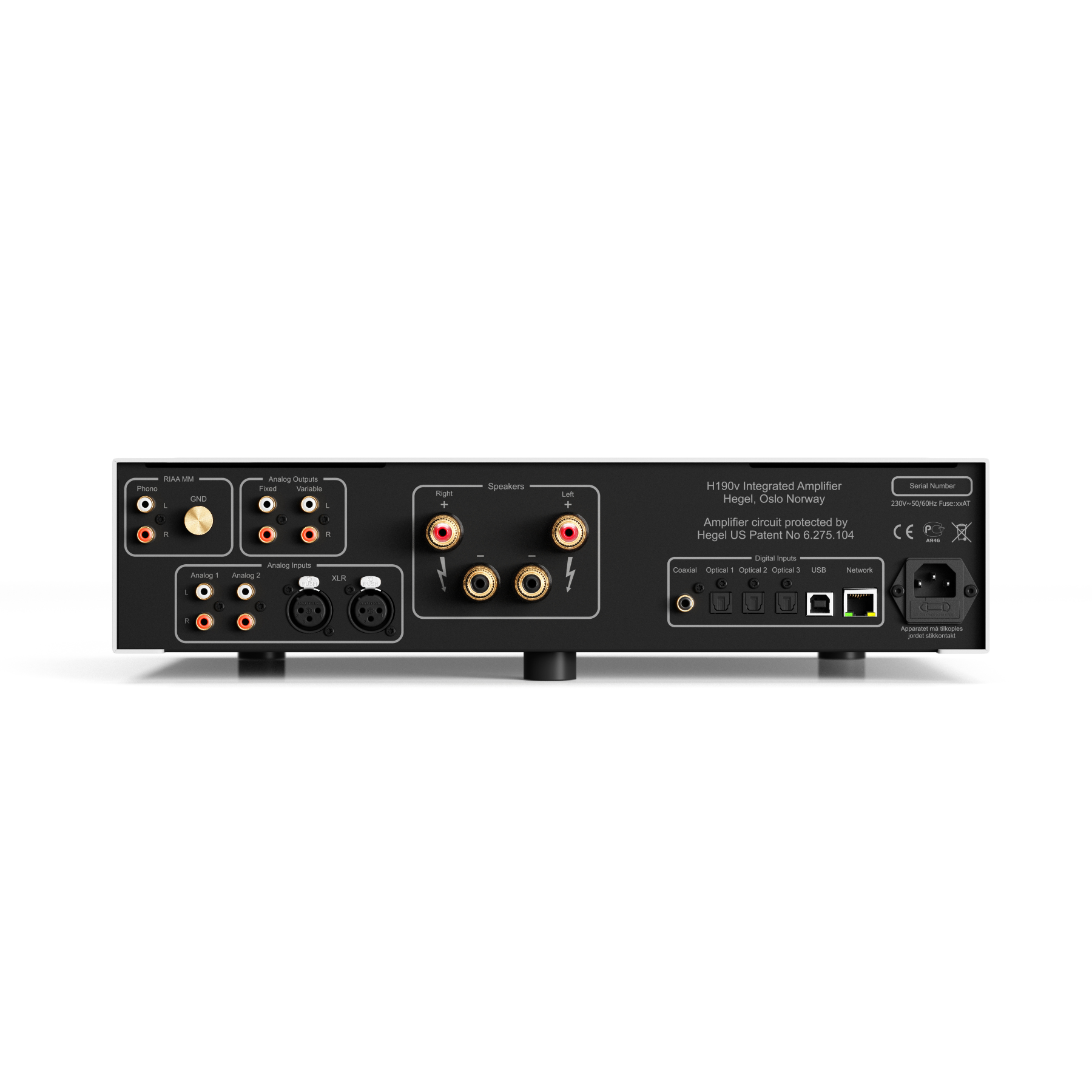 HEGEL H190V Integrated Amp/Streamer | ListenUp