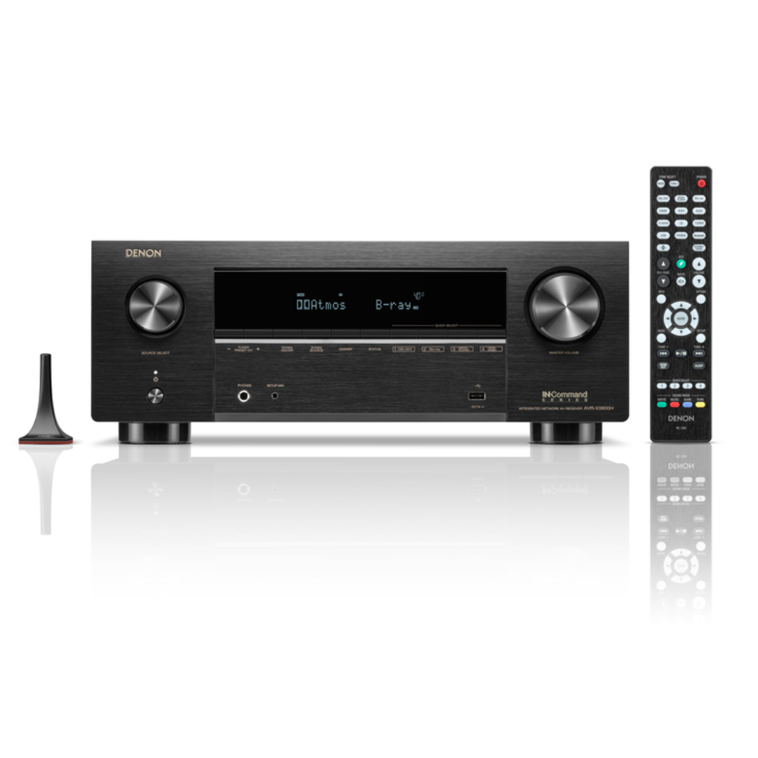 Denon AVR-X3800H 9.4 Ch. 8K AV Receiver | ListenUp