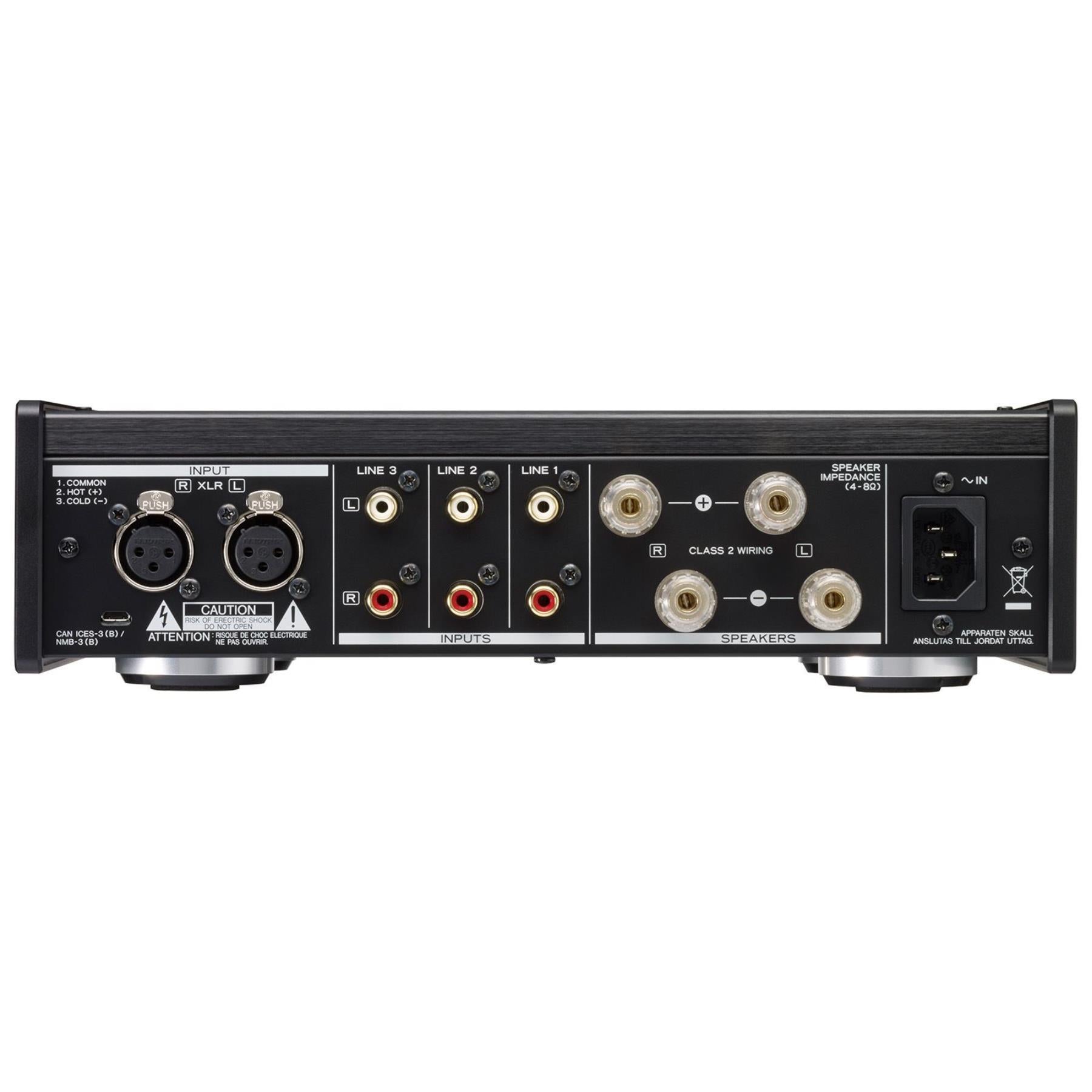 TEAC AX-505 - Stereo Integrated Amplifier (Black) | ListenUp