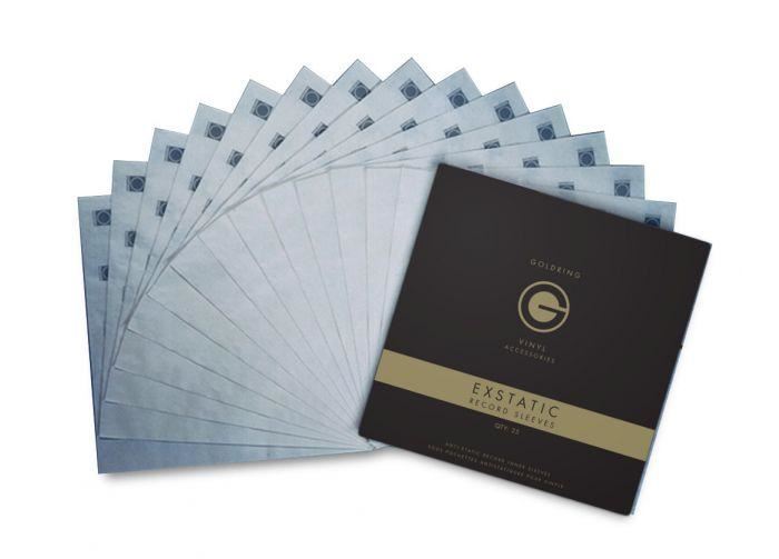 Goldring Exstatic Record Sleeves - 25 Pack | ListenUp Goldring Exstatic Record Sleeves - 25 Pack | ListenUp