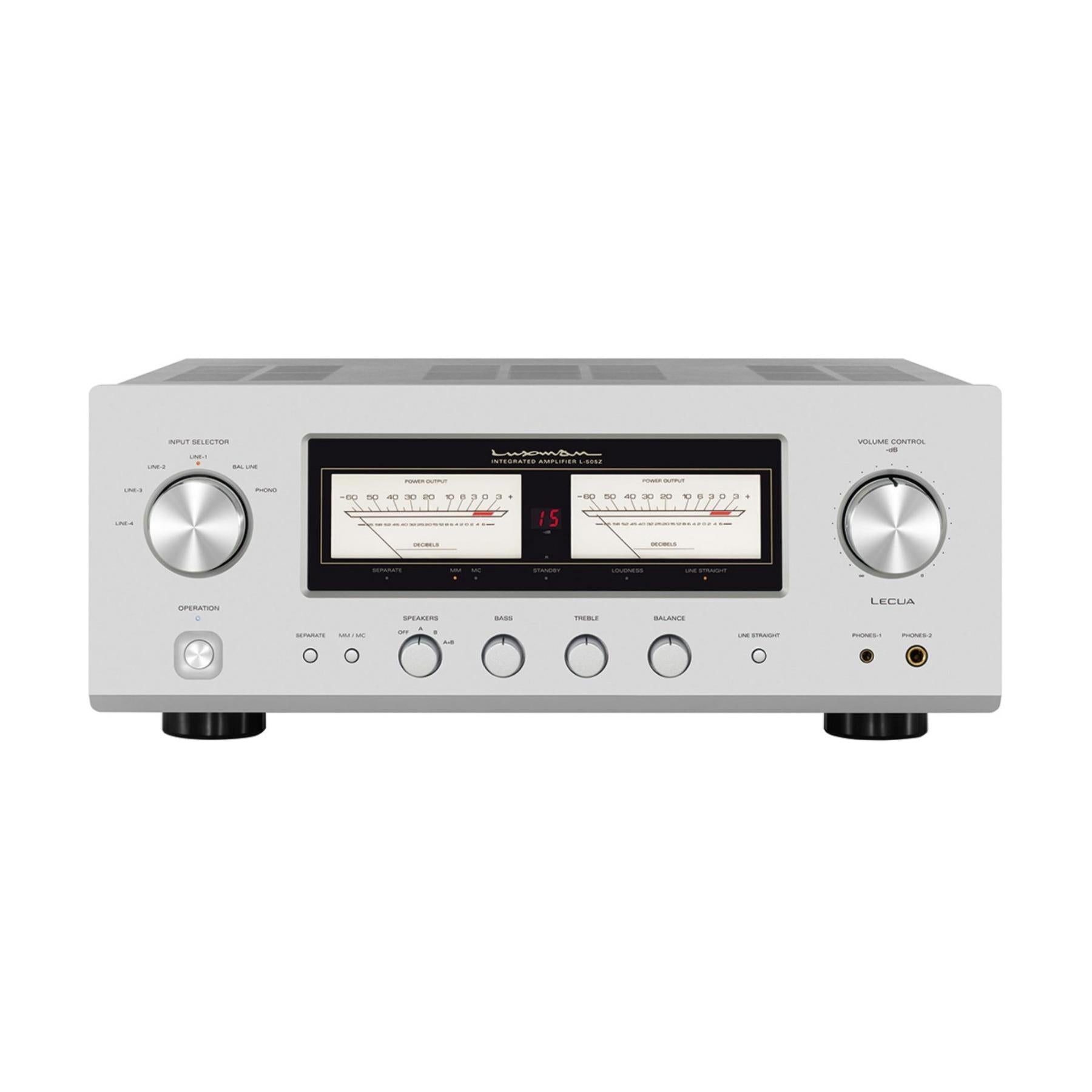 LUXMAN L505Z Integrated Amplifier-silver | ListenUp