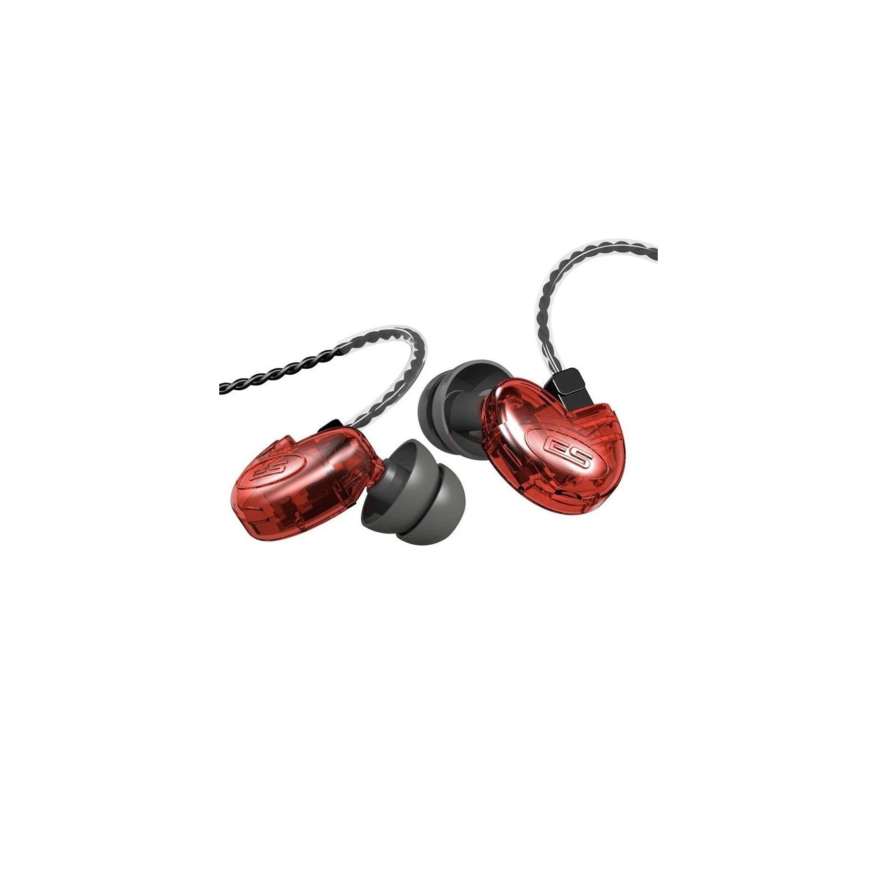 2wayドライバイヤフォン EarSonics SM2 iFI Red EarSonics SM2 iFI Red In-Ear Headphones | ListenUp
