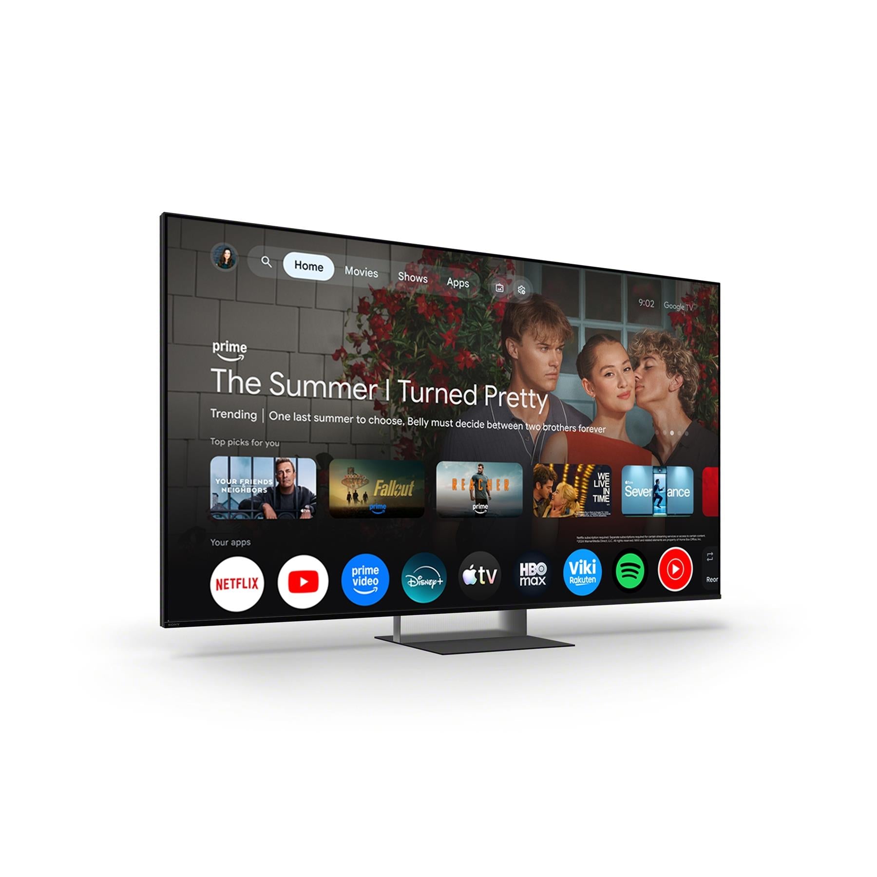SONY BRAVIA 7 II 65” Class True RGB 4K HDR Google TV with Gemini