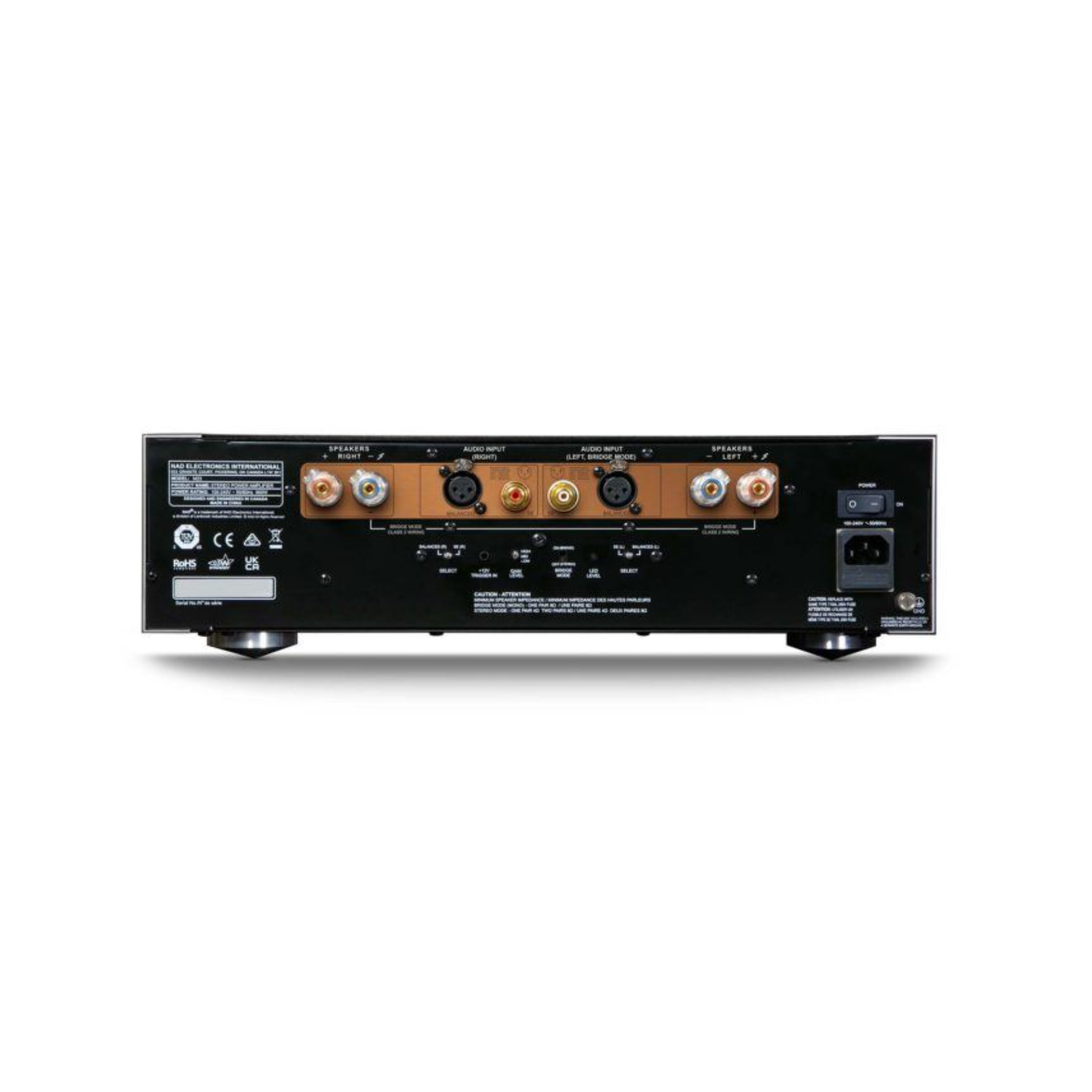 thumbnail image 2 of Replacement Remote Control For NAD D 3020 Hybrid Digital Amplifier – Infrared, Black 2 of 6