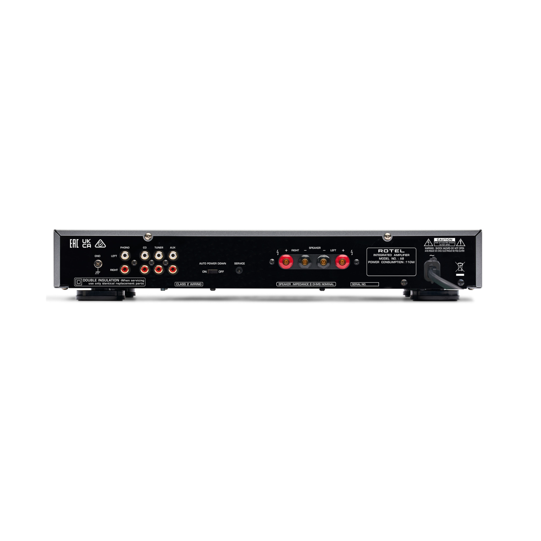 Rotel A8 Integrated Amplifier | ListenUp