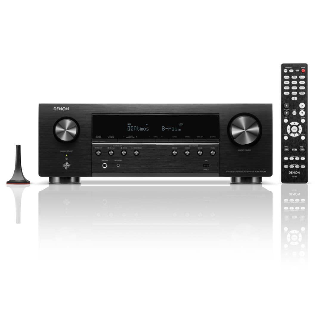 Denon AVR-S770H 7.2 Ch. 8K AV Receiver | ListenUp