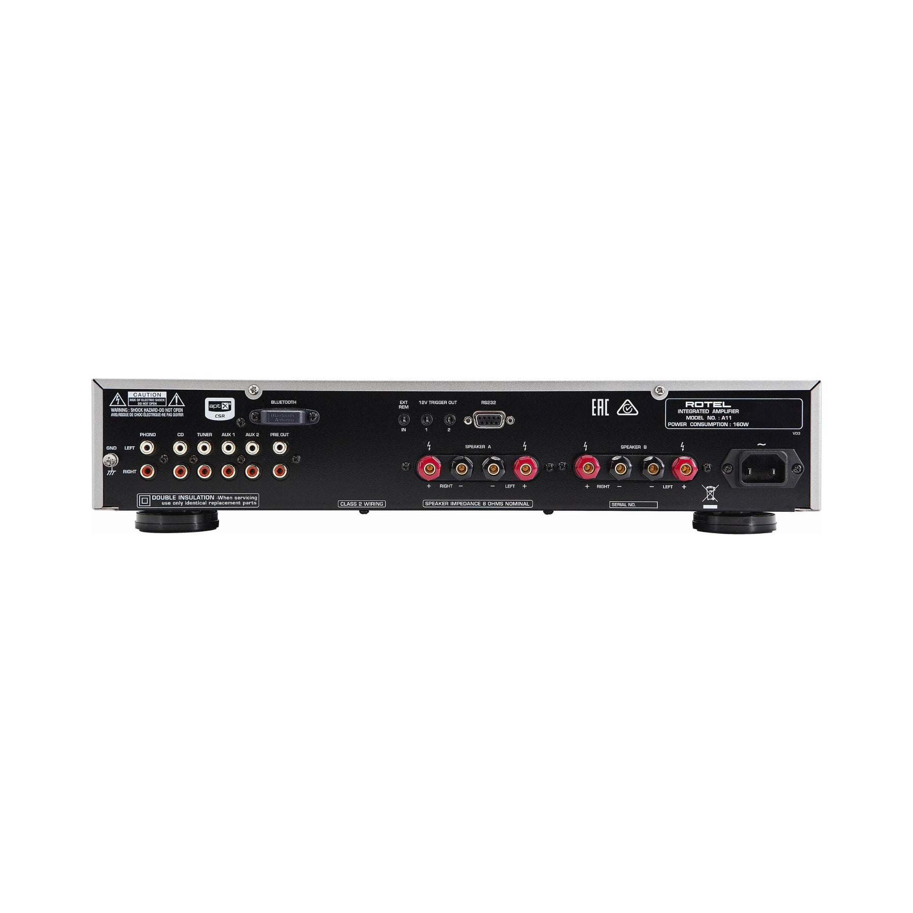Rotel A11 Integrated Amplifier - Clearance / Open Box | ListenUp