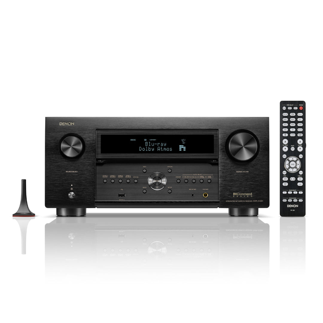 Denon AVR-A10H Ch 8K AV Receiver with HEOS ListenUp