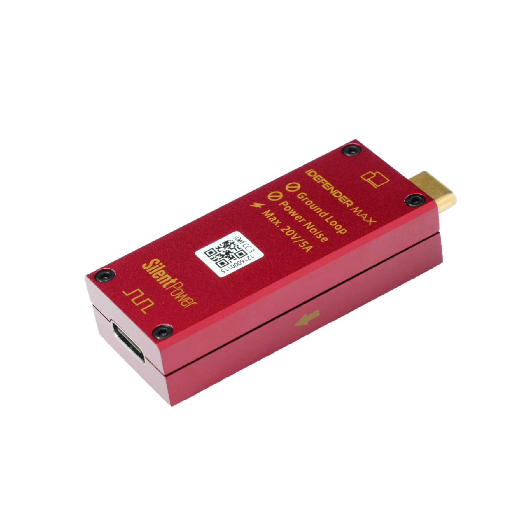 iFi Audio SilentPower iDefender Max USB-C Ground Loop Breaker