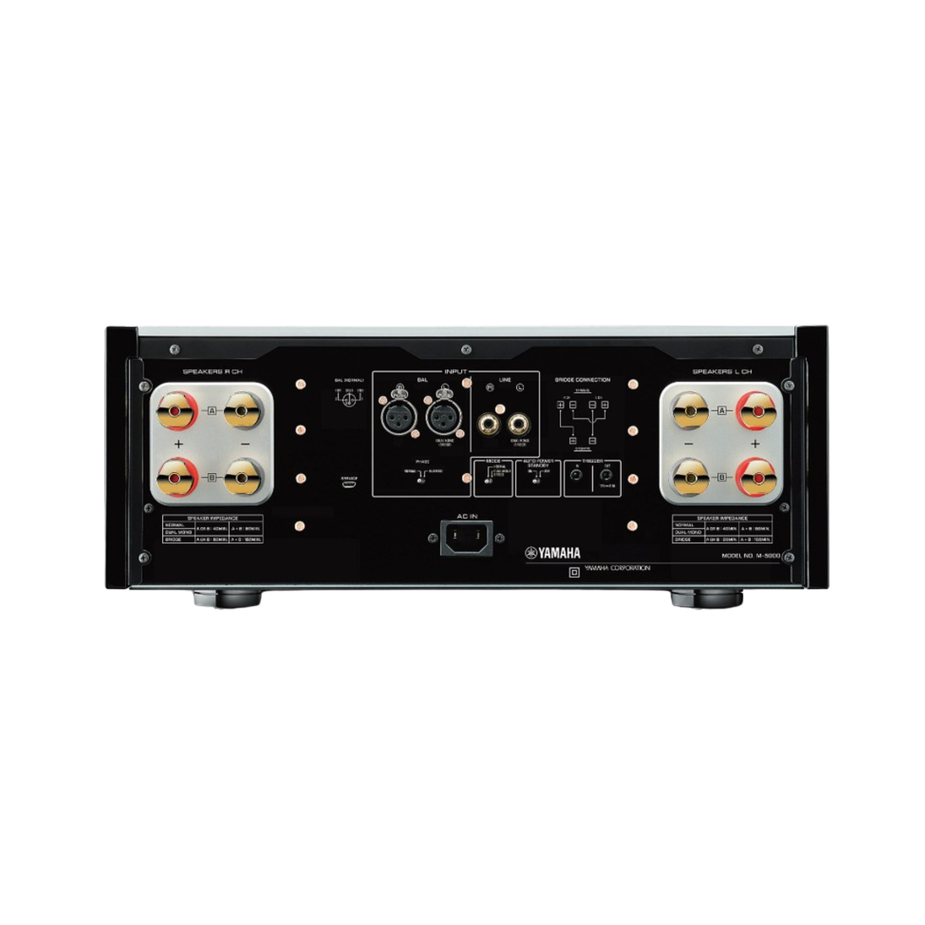 Yamaha M-5000 Power Amplifier | ListenUp
