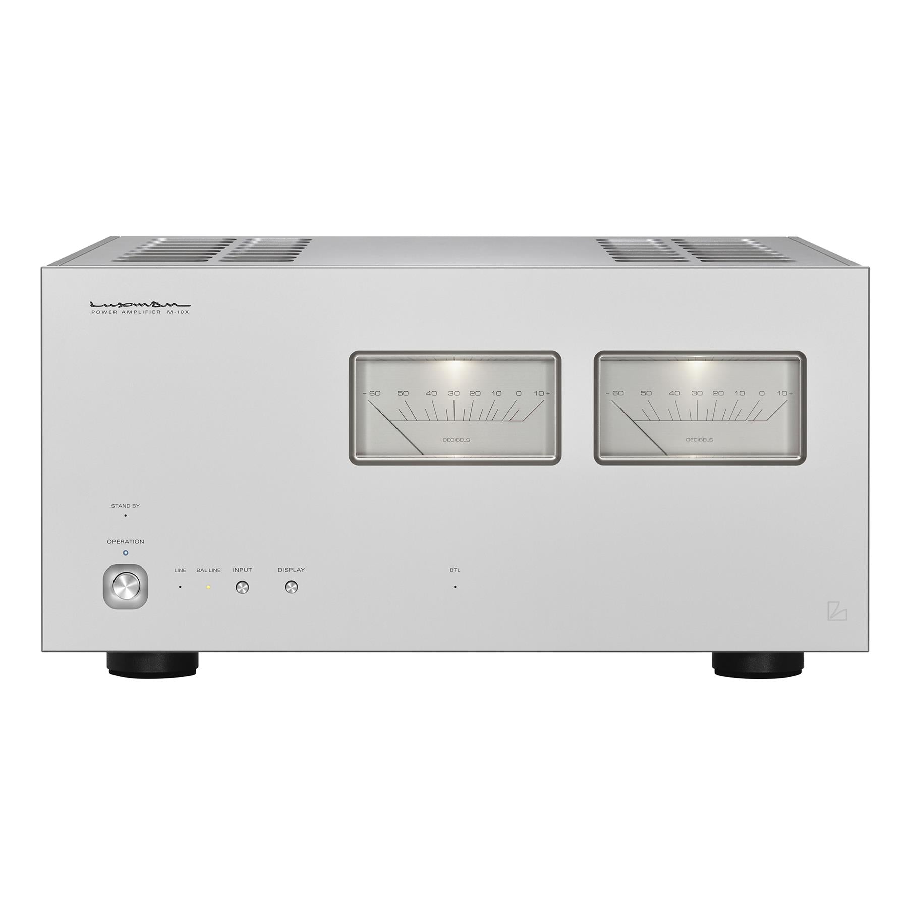 LUXMAN M-10X Power Amplifier-silver | ListenUp