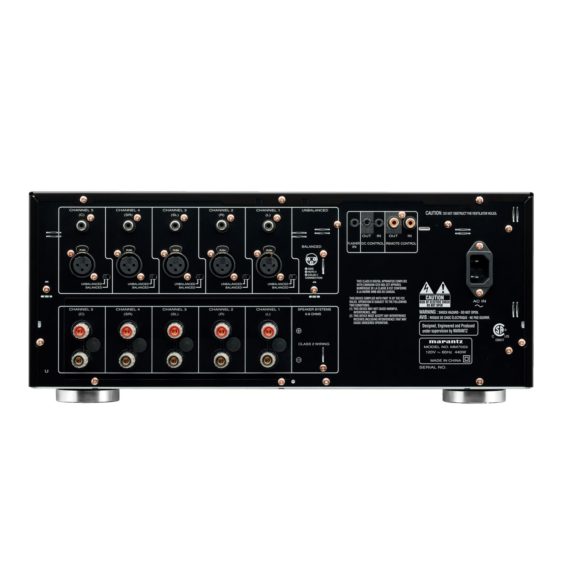 Marantz MM7055 - 5 Channel Power Amplifier | ListenUp