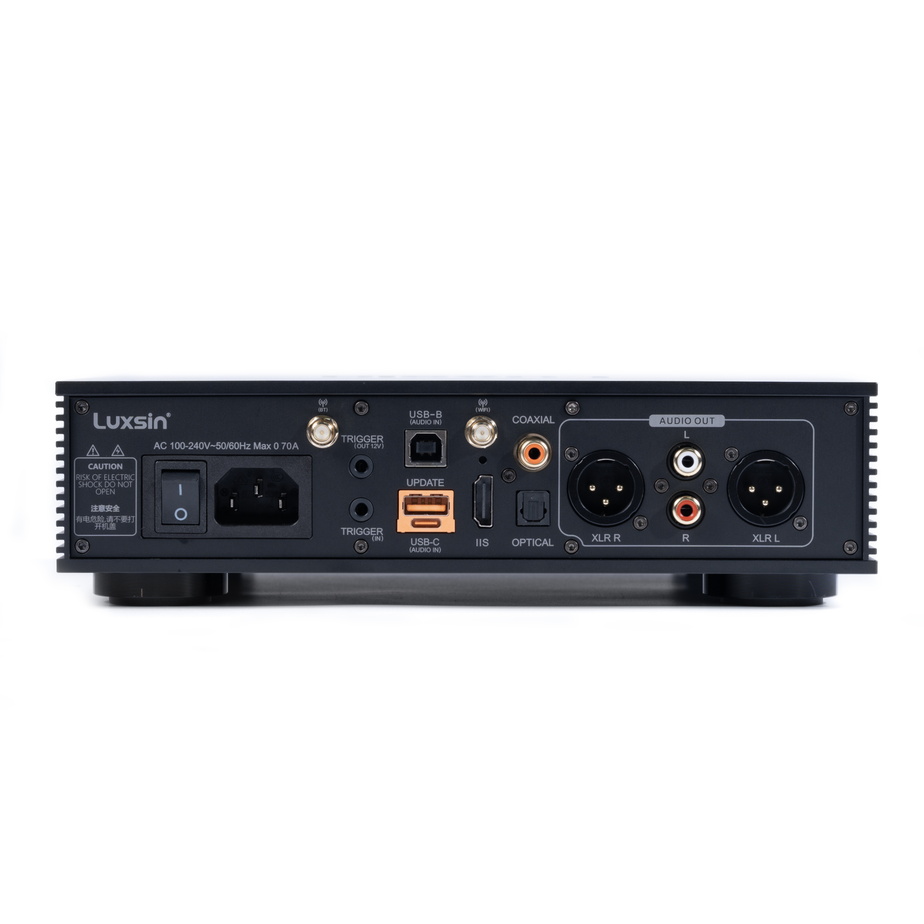 Luxsin X8 – Intelligent DAC & Headphone Amplifier - At ListenUp