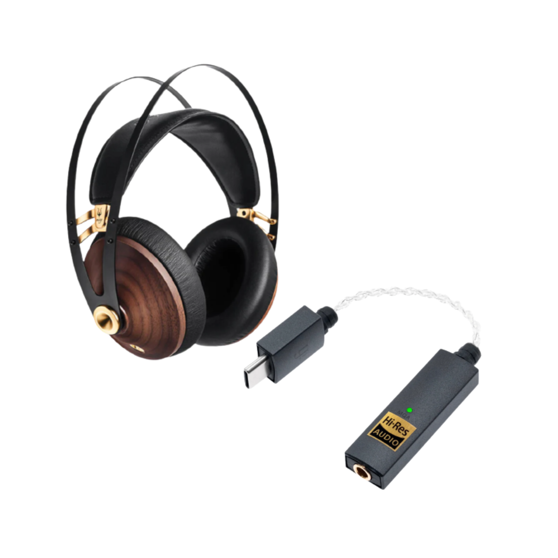 iFi Audio Go Link USB-C DAC Meze 99 Headphones Bundle ListenUp