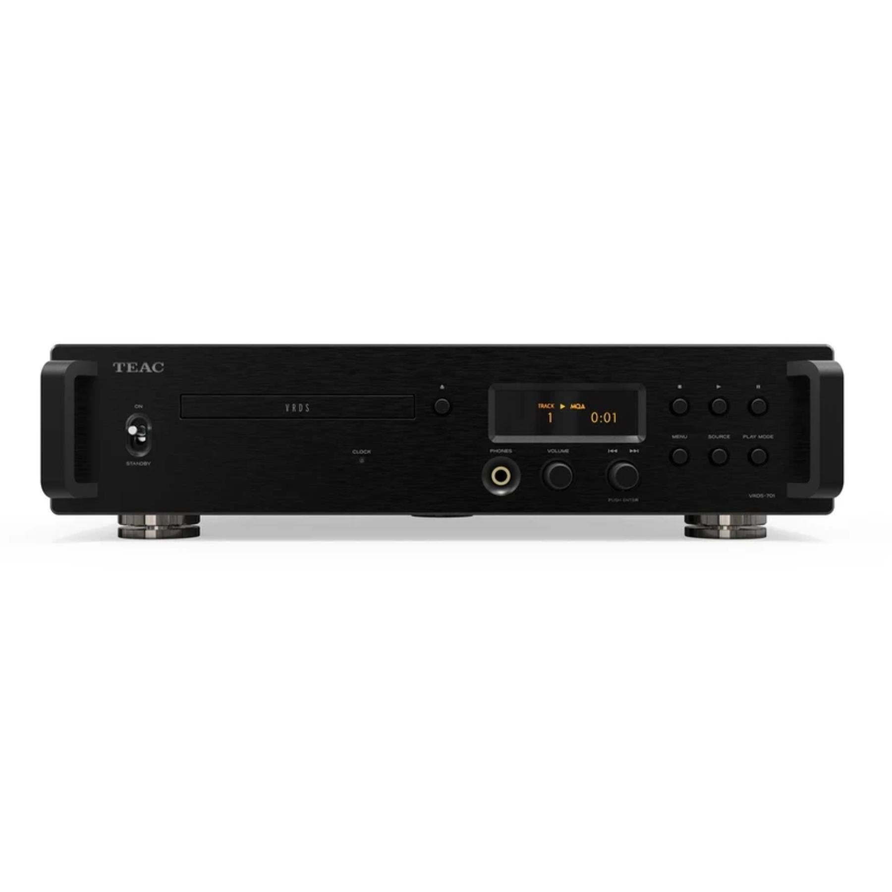 TEAC VRDS-701 Dual Monaural USB/DAC CD Player/Pre-Amp/Headphone