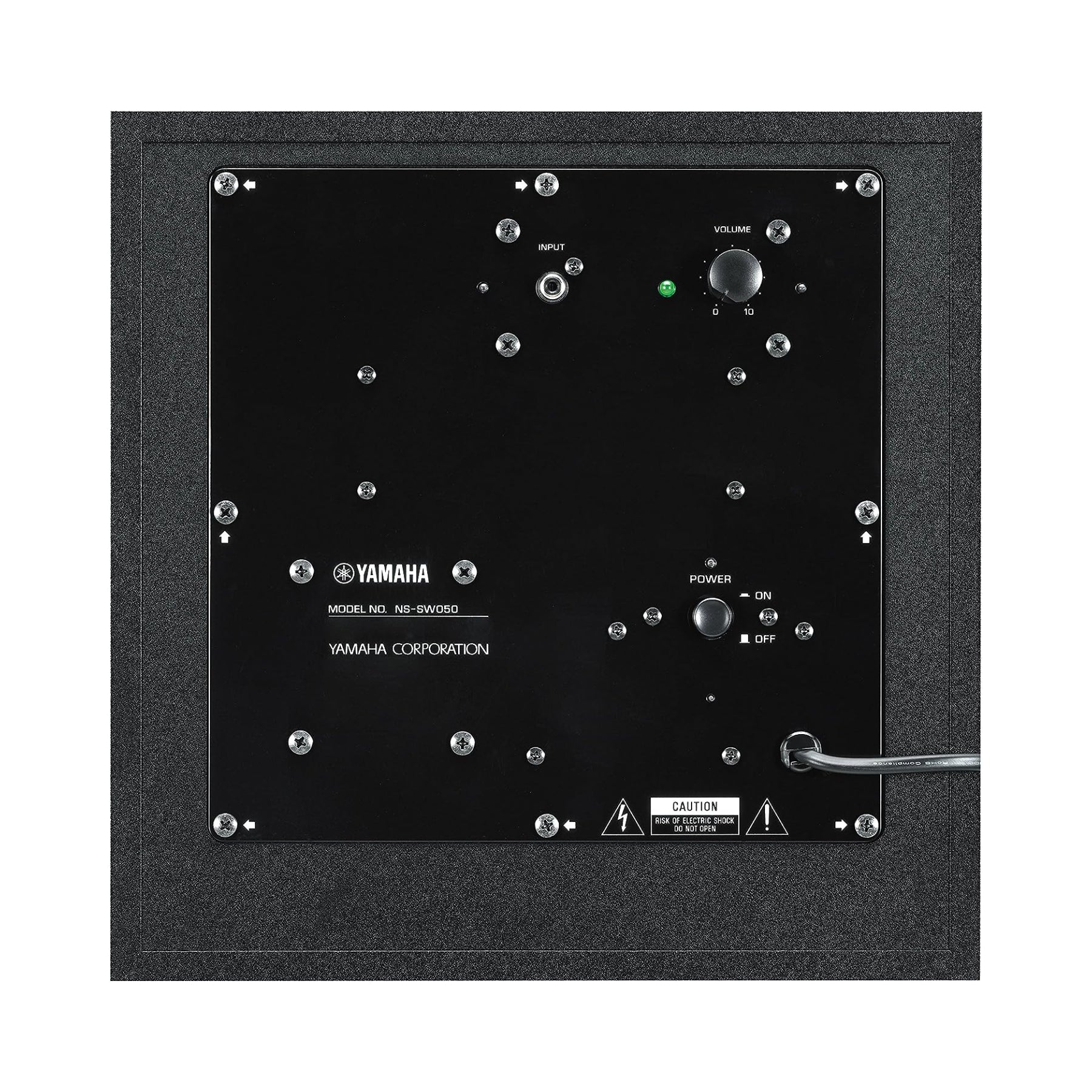 YAMAHA サブウーファー NS-SW050 ヤマハ ヤマハ NS-SW050(MB) サブウーファー（ウォルナット） | ヤマダウェブコム