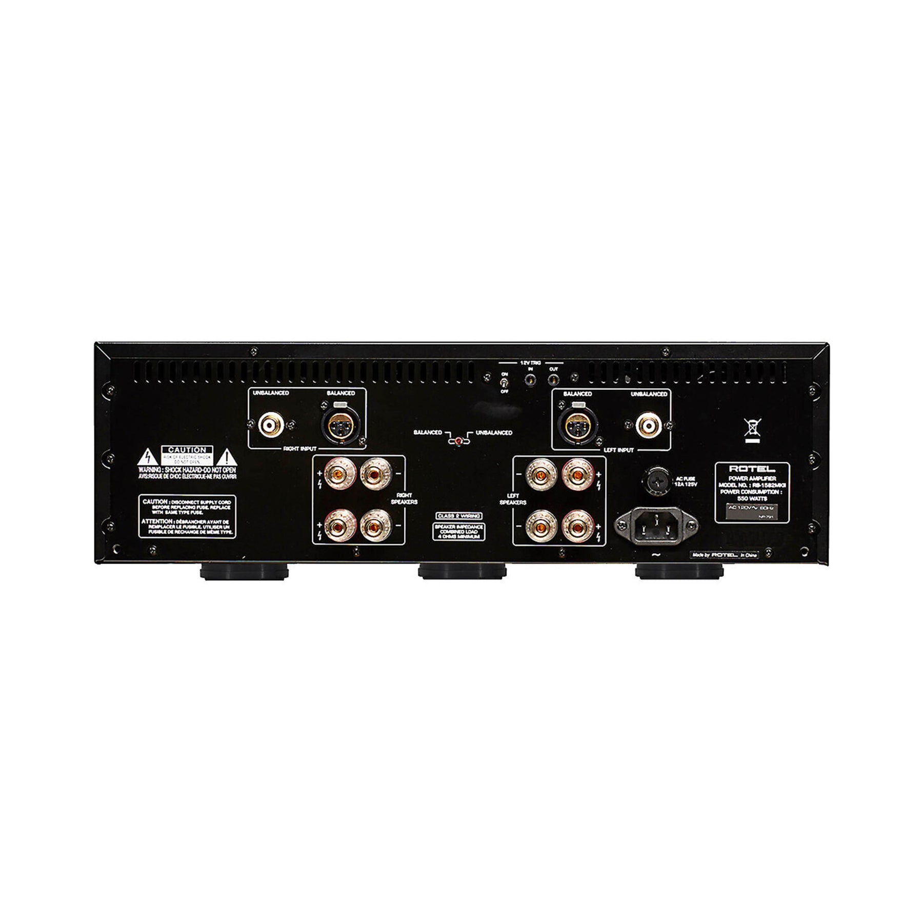 Rotel RB-1582 MKII Stereo Power Amplifier | ListenUp