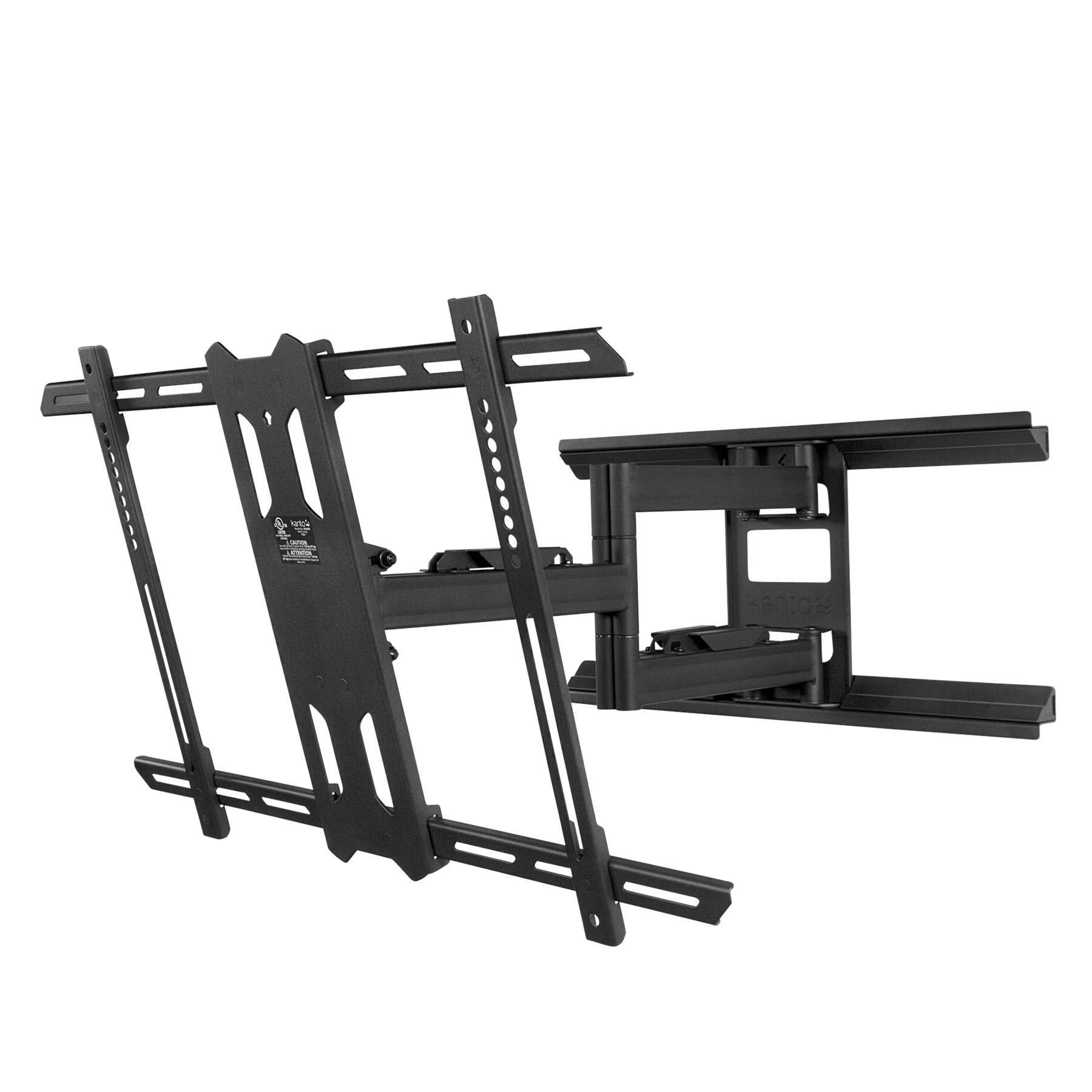Kanto PDX650 Full Motion TV Mount – 37–75″ Low‑Profile Mount