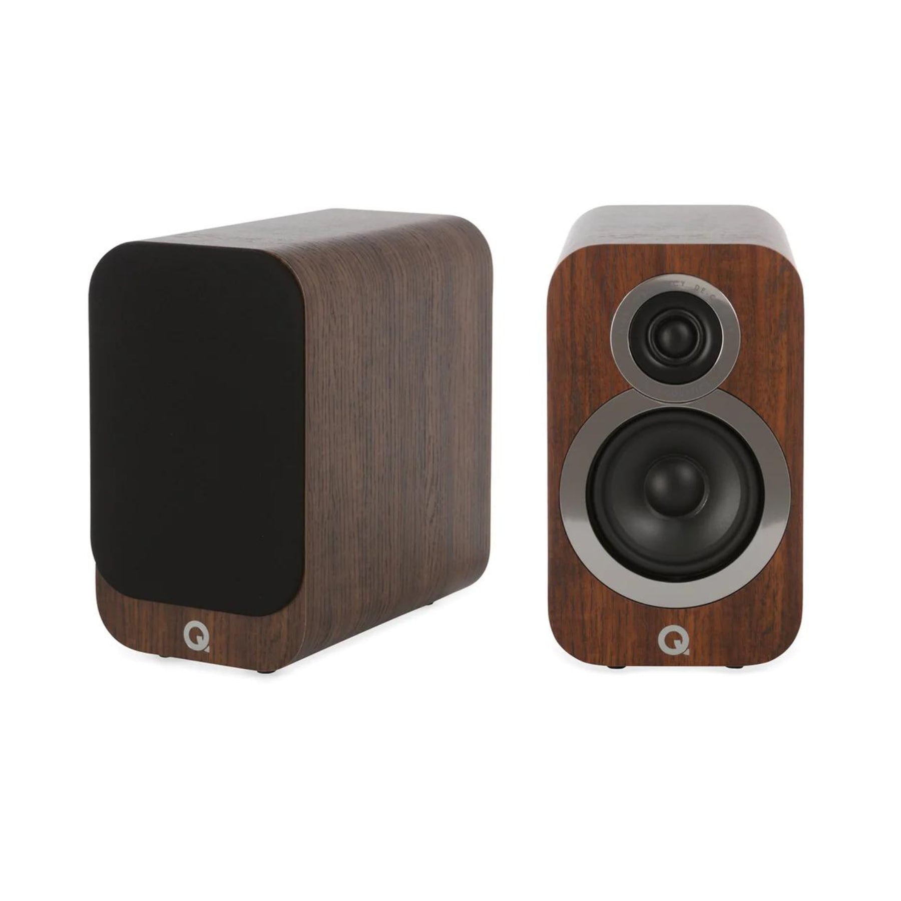 Q Acoustics 3010i　現行品ウォールナットブックシェルフスピーカー Q Acoustics 3010i Bookshelf Speakers (English Walnut) - Clearance