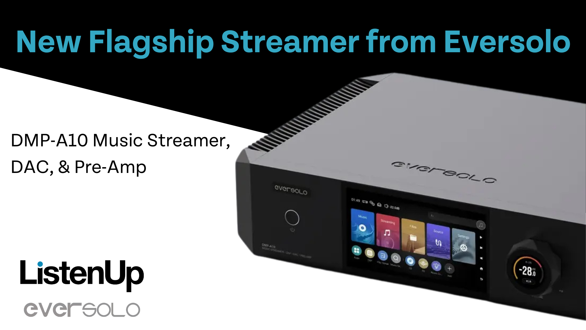 New Flagship Music Streamer DAC from Eversolo: DMP-A10 Video Review