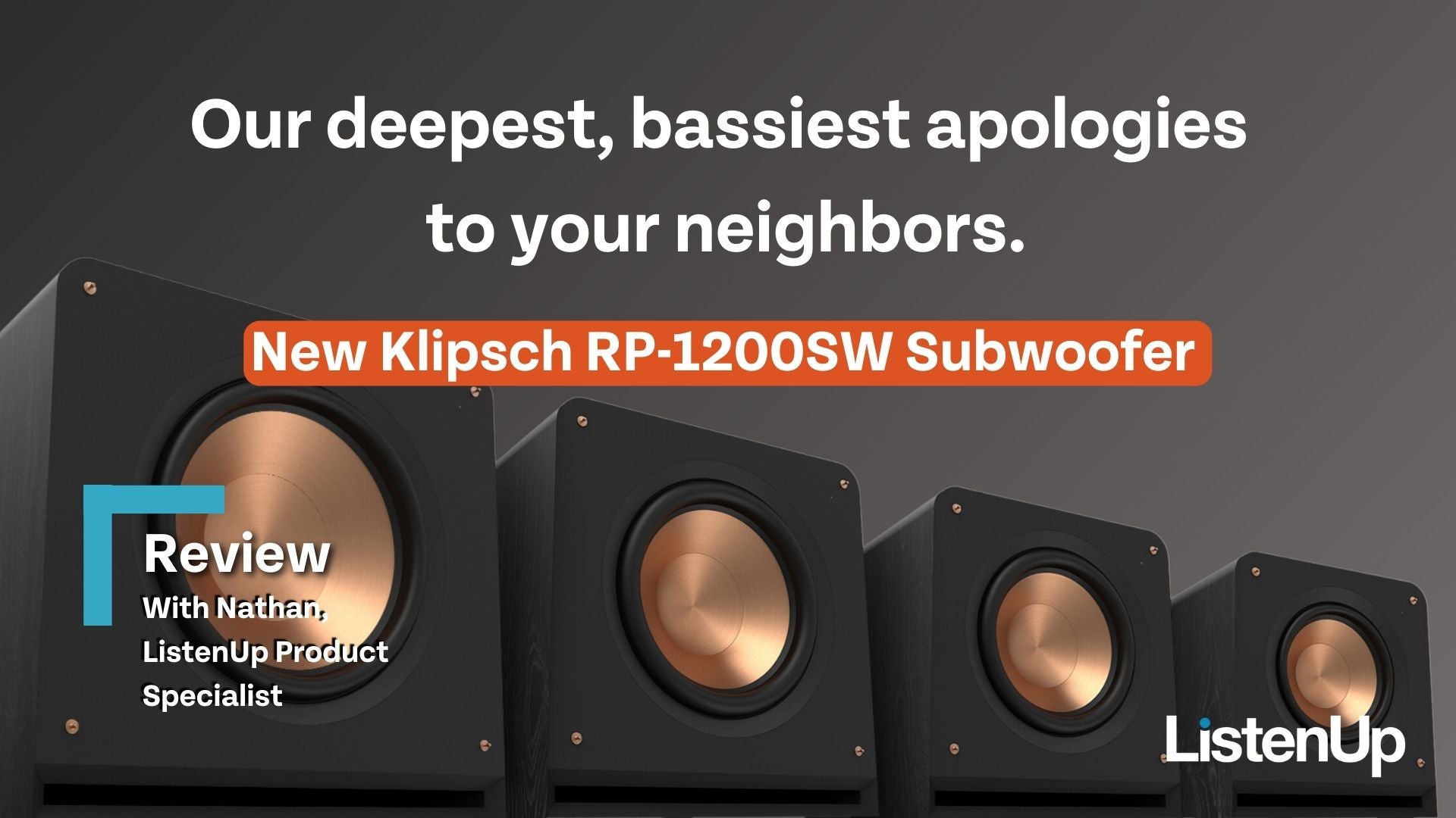 Klipsch RP-1200SW Subwoofer Breakdown & Video Review