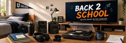 Back to School, Better Sound: 6 Audio & Entertainment Essentials for Students