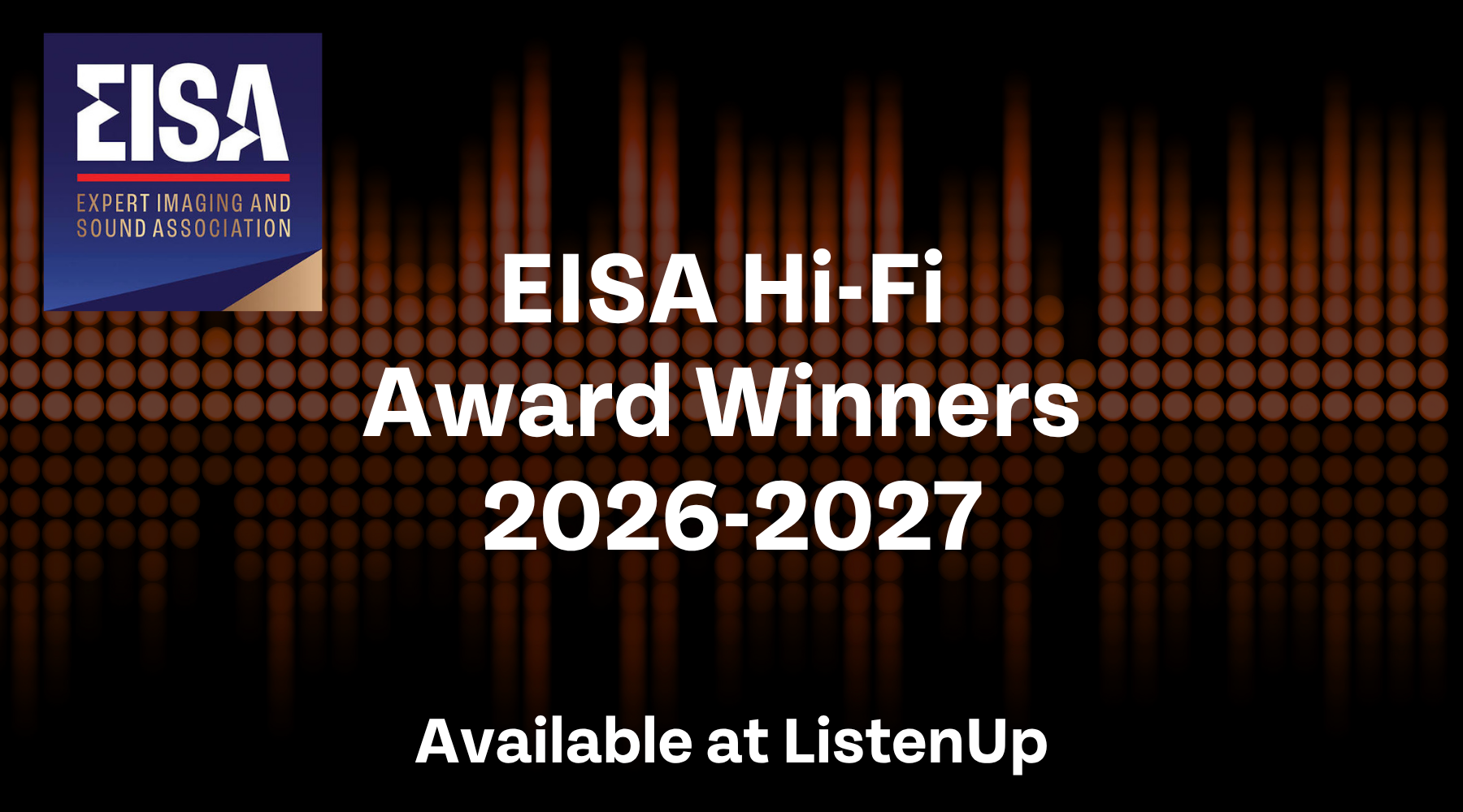 2026-2027 EISA Award Winners Available at ListenUp