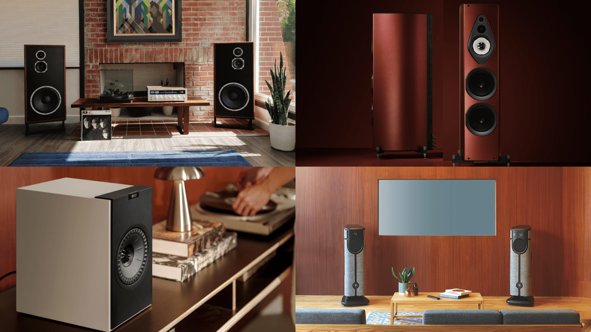 Top Speakers of 2025: Our Favorite Audiophile Picks from KLH, Sonus faber, KEF, and Focal