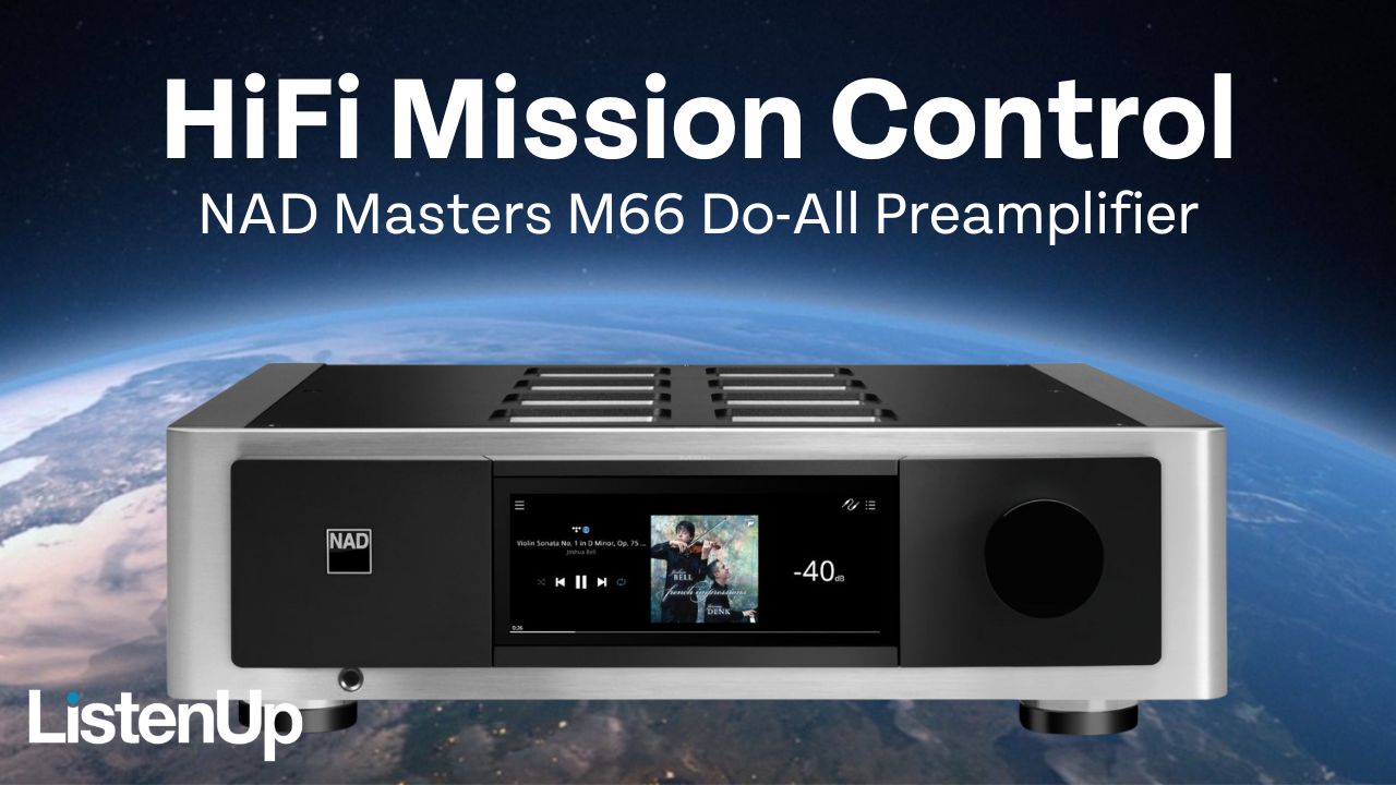 The Ultimate HiFi Hub | NAD Masters M66 Complete Analog/Digital Preamplifier