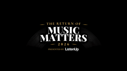 Music Matters Is Back: Join Us July 15-16 for ListenUp’s Signature Audio Event