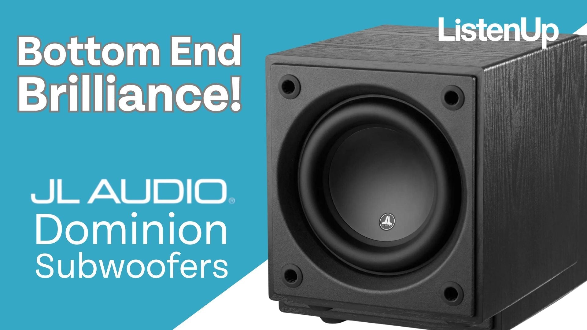 JL Audio Dominion Subwoofers - The Tech Behind the Bass