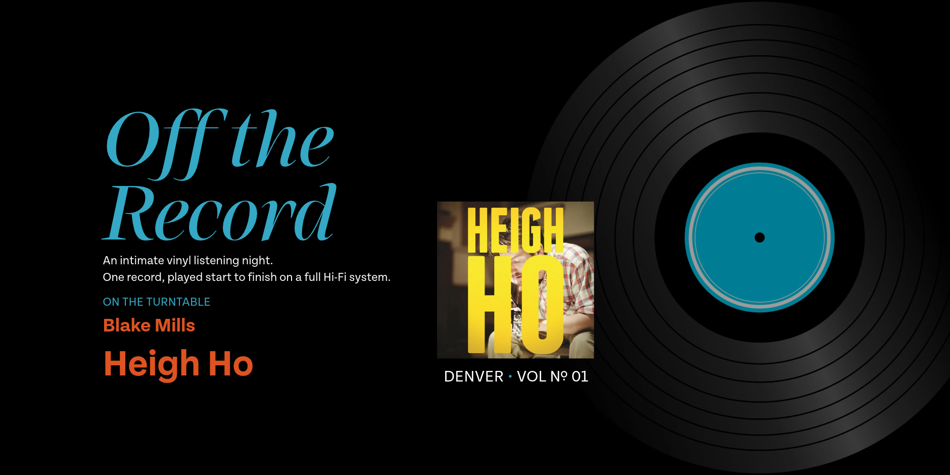 Introducing Off the Record: One Album, Start to Finish, on a Hi-Fi System Built to Reveal It