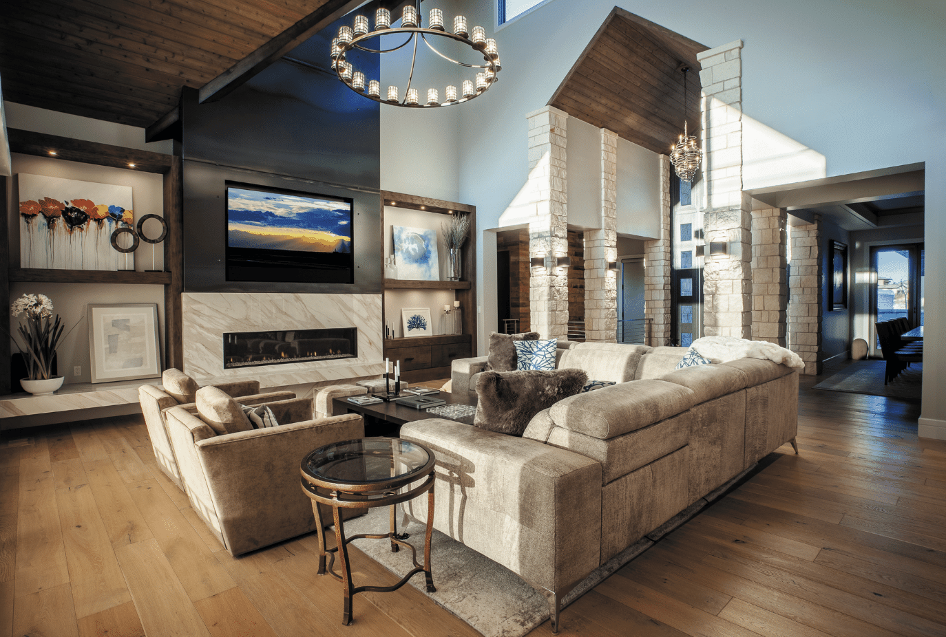 Modern Home Spaces: Highlands Ranch Home