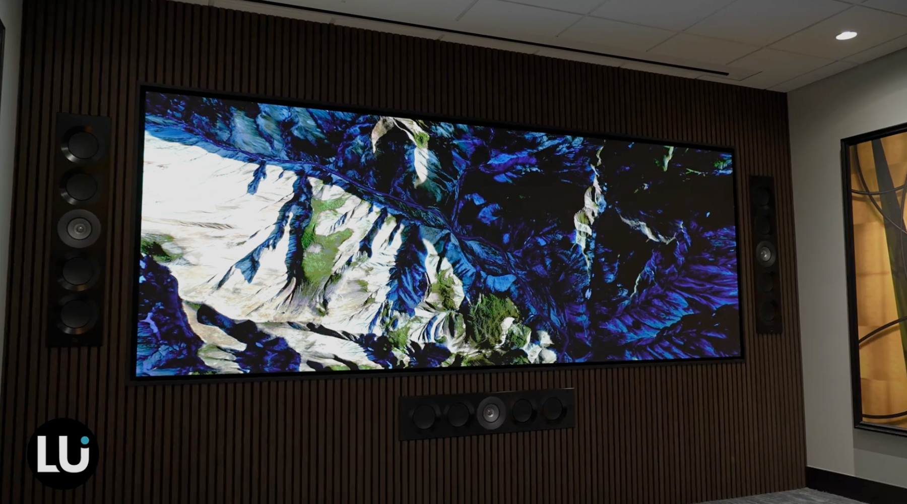 Barco Residential LED Video Wall | Experience the Ultimate Home Theater at ListenUp