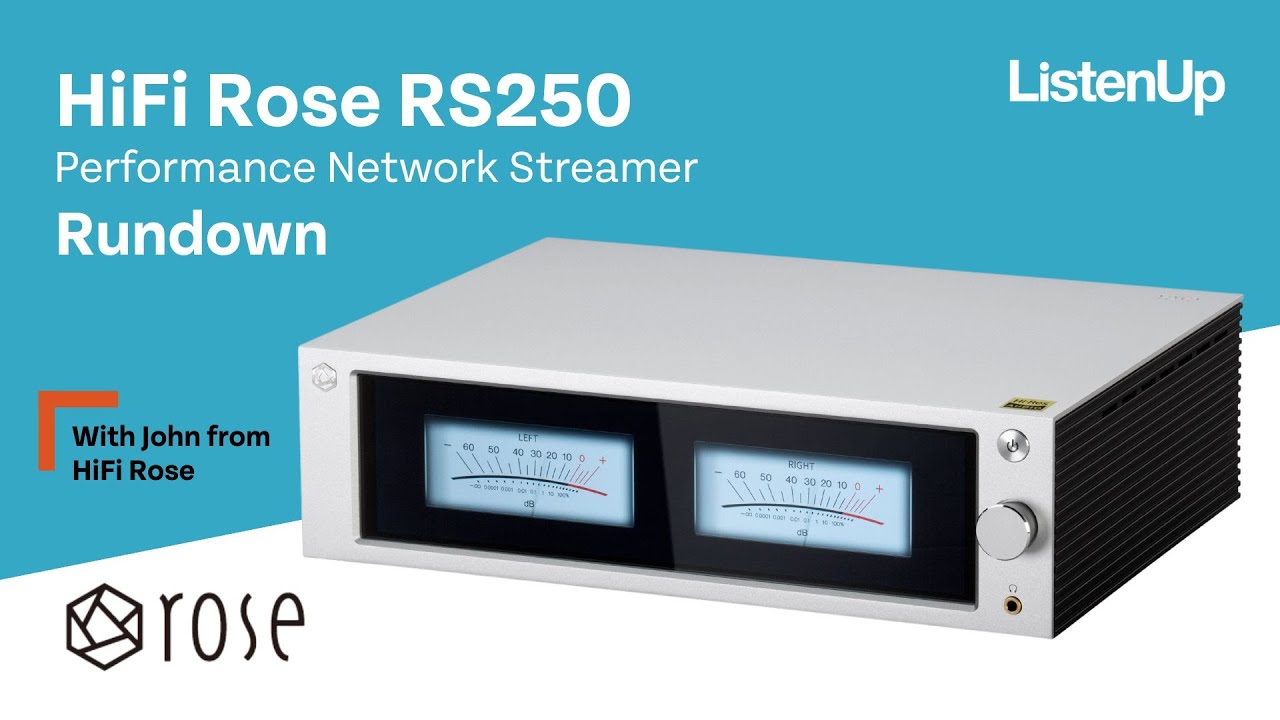 The HiFi Rose RS250—DAC, Network Streamer, Game-Changer!