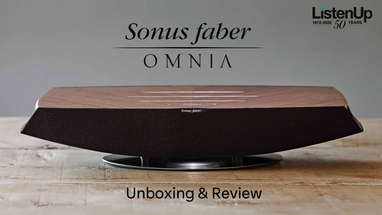 Unboxing & Review of the New Sonus Faber Omnia Smart Wireless Speaker