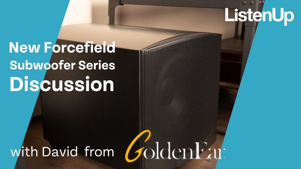 New GoldenEar Forcefield 30 & 40 Ultra-Compact Extended Response Subwoofers
