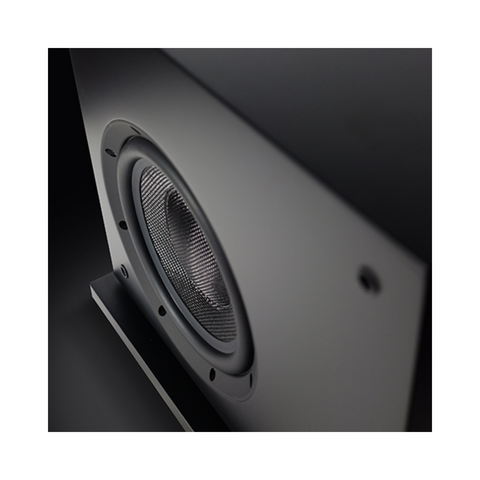 Leon Aaros Series A8-200 - 8" Ultra-Thin Powered Subwoofer (Black) - Clearance / Open Box (view 5 of 7)
