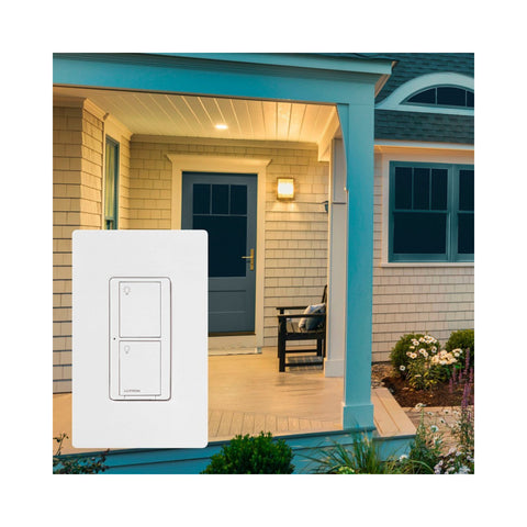 Lutron Lutron Caseta Deluxe Smart Switch Kit | P-BDG-PKG2WS-WH | White - Clearance / Open Box