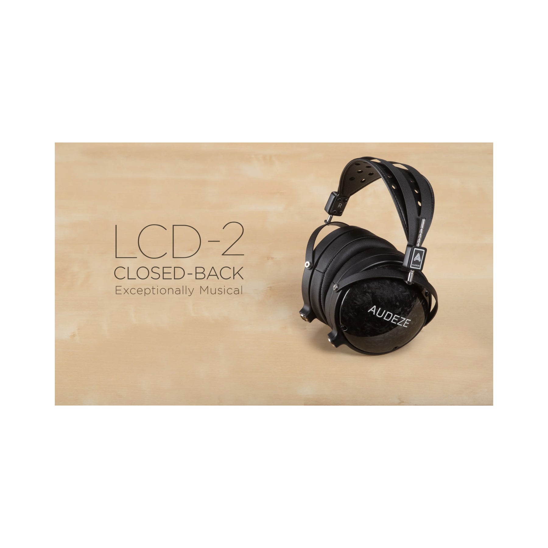 Audeze LCD 2 Closed Back Over Ear Headphones ListenUp