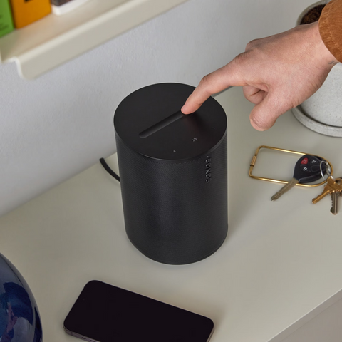 Sonos Era 100 SL Compact Wireless Smart Speaker touch controls (view 7 of 7)