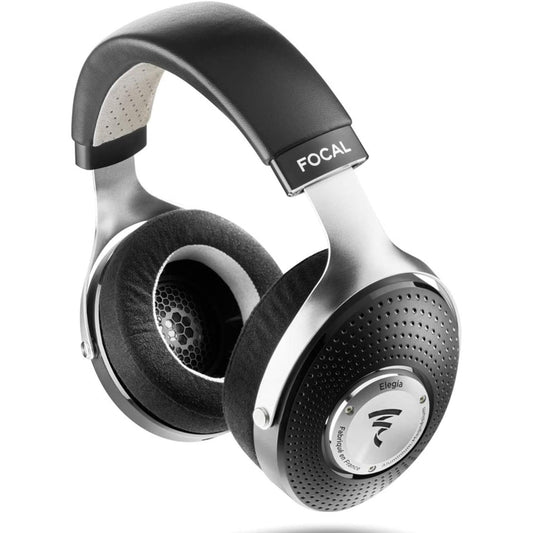 Focal Elegia Audiophile Circum-Aural Closed-Back Over-Ear Headphones (Black/Silver)