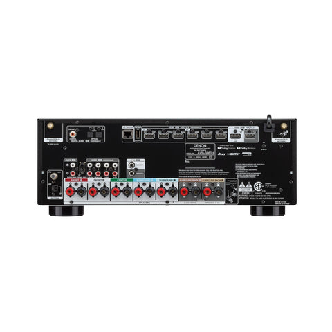Denon AVR-S980H 7.2 Channel 8K AV Receiver with HEOS Built-in connections (view 3 of 5)