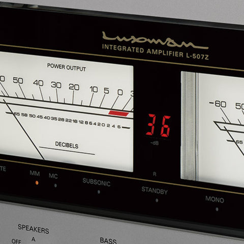 LUXMAN L-507Z Integrated Amplifier - silver (view 4 of 5)