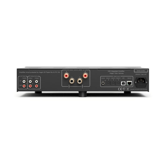 Hegel H95 Integrated Amplifier Connections