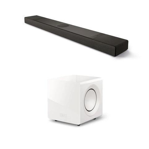 KEF XIO Soundbar + KC92 Subwoofer + KW2 RX Receiver Bundle (view 4 of 4)